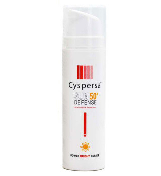 فلوئید ضد آفتاب و ضد لک SPF50 مناسب انواع پوست سیسپرسا